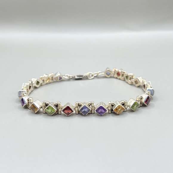 SILPADA Semi-Precious Gemstone Tennis Bracelet - Picture 8 of 10